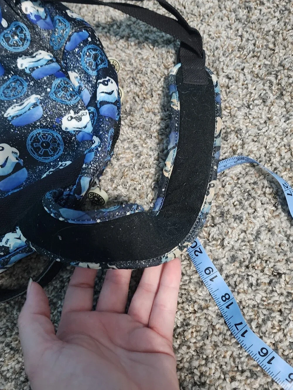 Kipling x Disney Star Wars Seoul Backpack - Stormtrooper Print (No Charm)